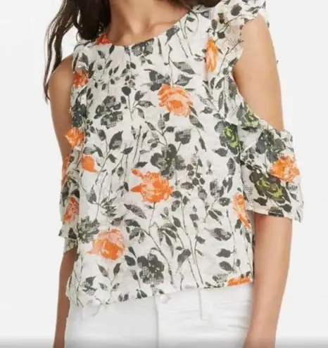 Club Monaco Floral Blouse