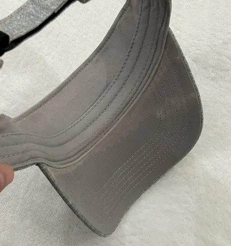 NCAA Coaches vs Cancer ACS x NABC Gray Top Of The World Headwear Visor Hat Cap OSFM