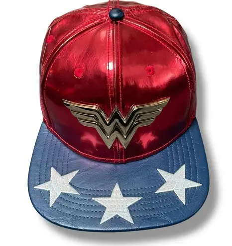 DC Comics Originals Wonder Woman Hat Baseball Cap Snapback High Profile OS Red