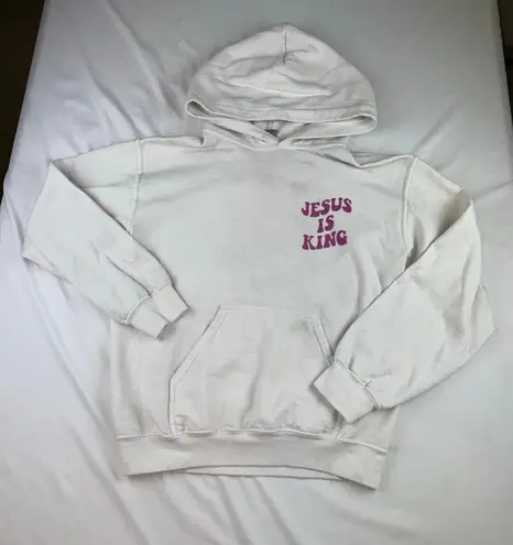 Jesus hoodie White