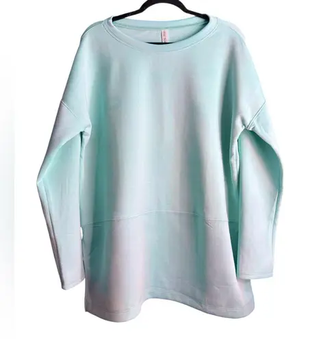 Scarlett Green Oversized Sweatshirt Relaxed Fit
