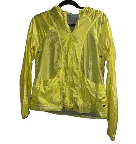 Athleta ✨ Packable Indio Anorak Lined Sz Small Windbreaker in Yellow✨