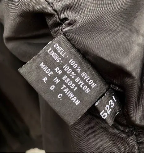 Vintage Quaker State Racing Embroidered Windbreaker Jacket Moto Retro Sport Black Size XL