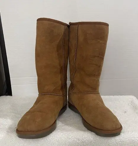 Warmbat Australia Suede Boots Women’s 8 Or Men’s 7 Unisex Brown