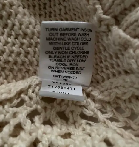 T/O - Cardigan Crochet Sweater