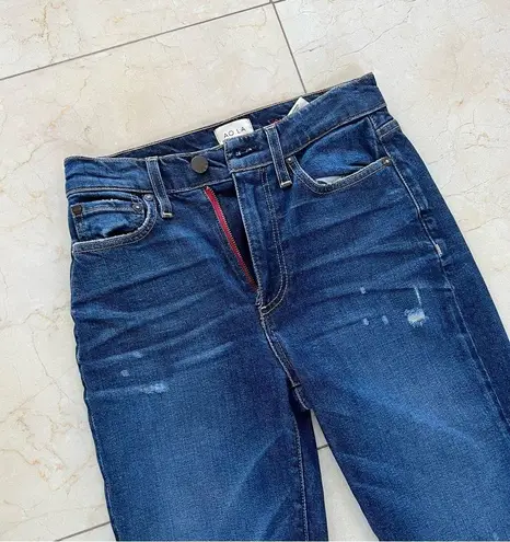 AO.LA NWOT Blue Skinny Jeans Distressed Sz 25