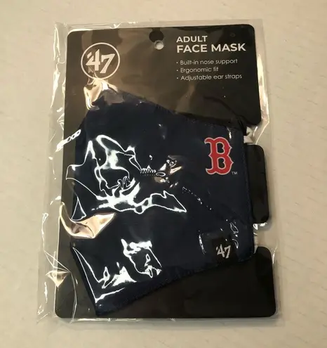 47 Boston Red Sox Face Mask Navy Blue Face Mask. OSFM One Size Fits Most NEW