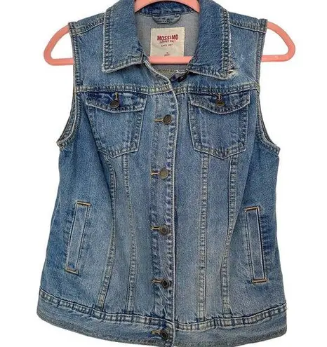 Mossimo Denim  Vest Medium Jean Vests