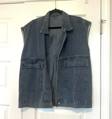 Denim Vest Size M