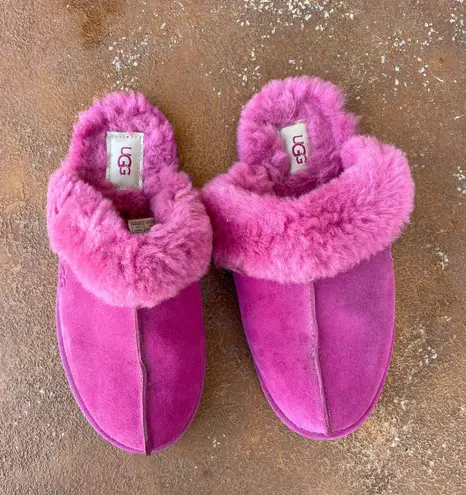 UGG Funky monkey pink  tazz slippers sz 7