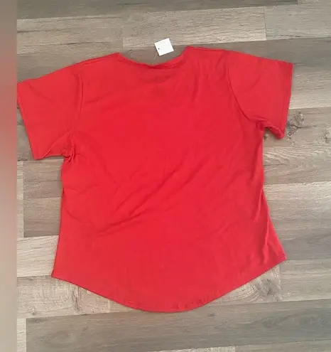 Jantzen Women’s Wine Is My Valentine Shirt White Size 1X NEW Plus Size