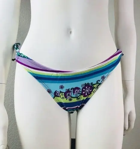 CIA.MARITIMA Small Side Tie Striped Bikini bottom