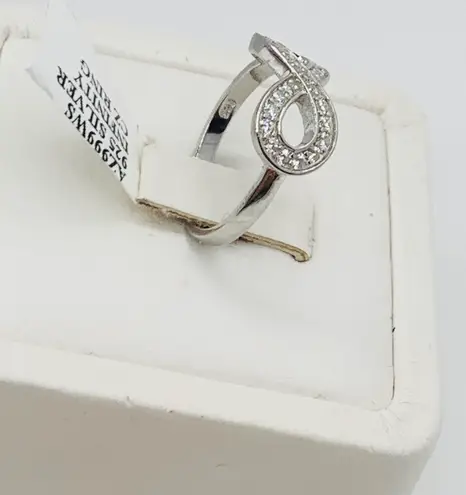 925 sterling silver ring Infinity ring Size 7