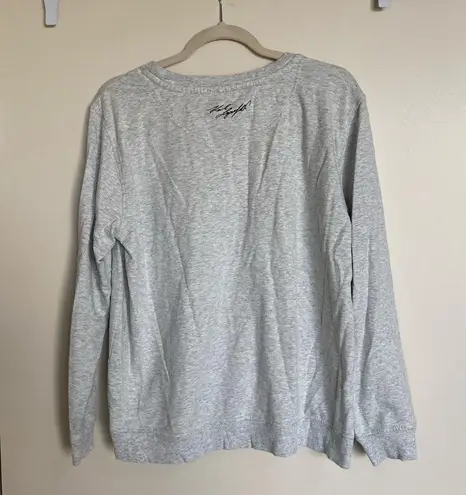 Karl Lagerfeld Gray Pullover Shirt