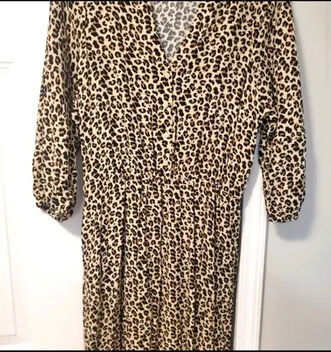 Banana Republic  NWT leopard print dress