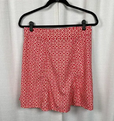 Ripskirt Hawaii Red&White Circle Print Mini Skirt Sz.S Red