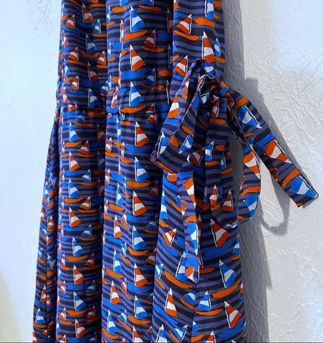 41 Hawthorn Sail Boat Print Dress Size XS