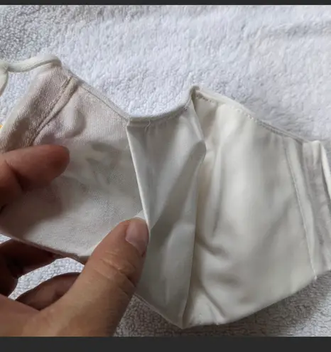 Handmade Pocket Filter Embroidered Face Mask