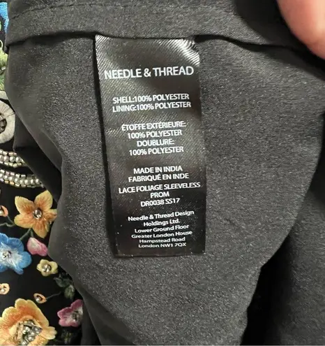 Needle & Thread NEW NWOT Lace Foliage Floral Embroidered Dress