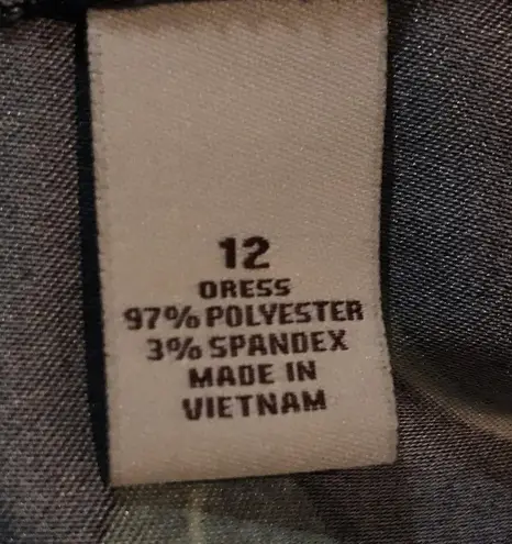 kim rogers Tropical Print Dress Size 12