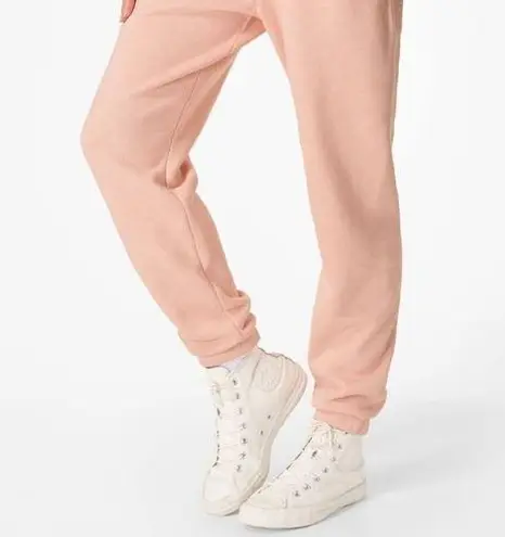 Sweaty Betty  Essential Pocket Jogger Sweats Lounge Comfy Pink Small Cotton