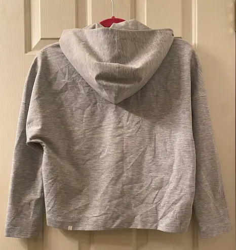 Lululemon Minimal Hoodie Full Zip Jacket Heathered Grey Size 2