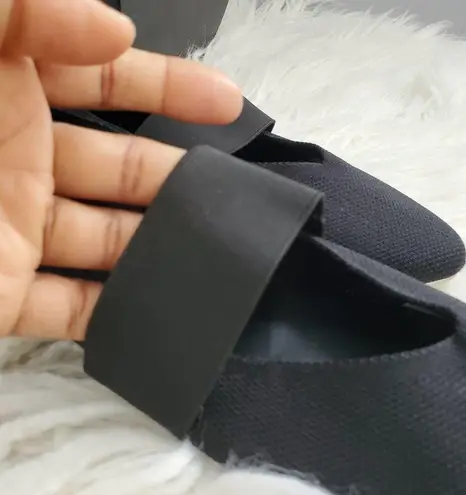 Kelly & Katie Black Slip On Ballet Flats 7.5