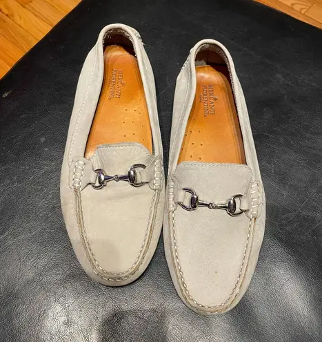 Mercanti Fiorentini Loafers Flats Leather European Slip on Tomboy Masc Preppy square casual work School Moccasins