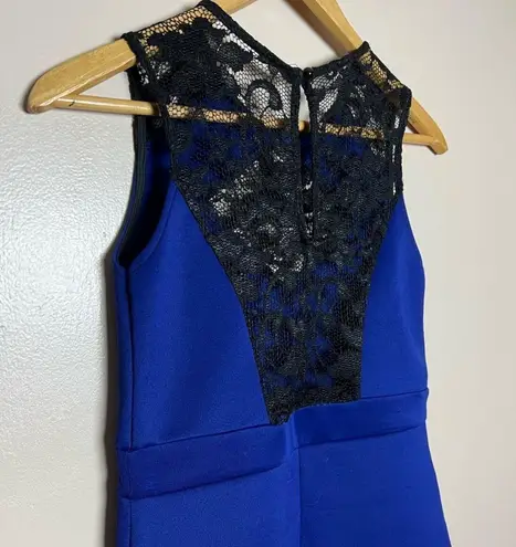 Bailey blue CLEARANCE! Lace Front Bodycon/Sheath Dress Size L EUC
