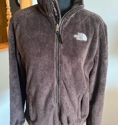 The North Face  Brown Sherpa‎ Full Zip Jacket Size M - Image 1