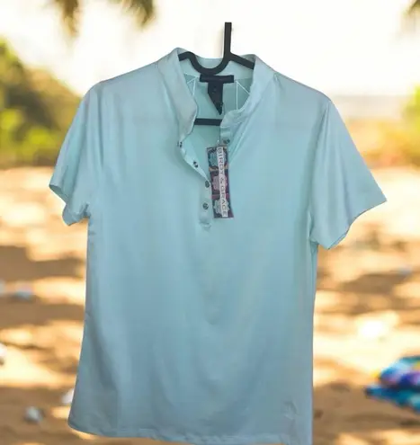 Birdy and Grace pistachio a208 golf shirt Women's Size M Medium New With Tags Green