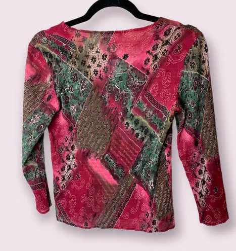 Alberto Makali Y2K Fairy Grunge patchwork embellished top