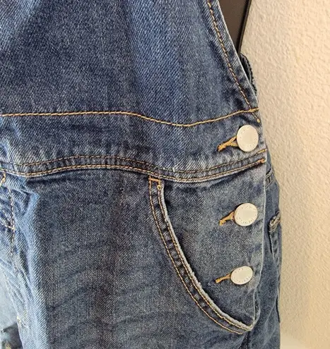 Free People Denim Jean Romper Skirt Size 4 dress