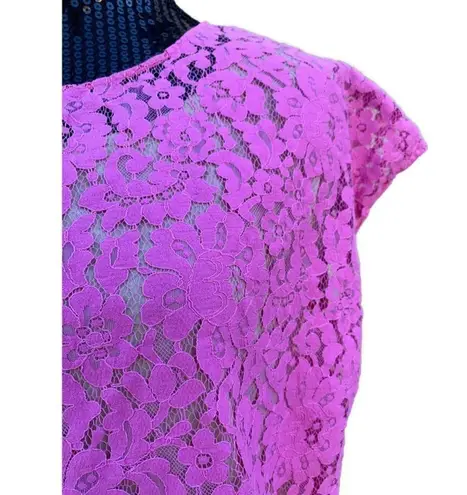 Robert Rodriguez Must Have Pink Lace Tee Shirt 8