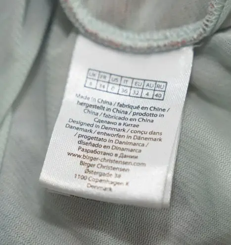 Rotate. NWOT. Ulla Ruched Long Sleeve Dress Purple Size 0