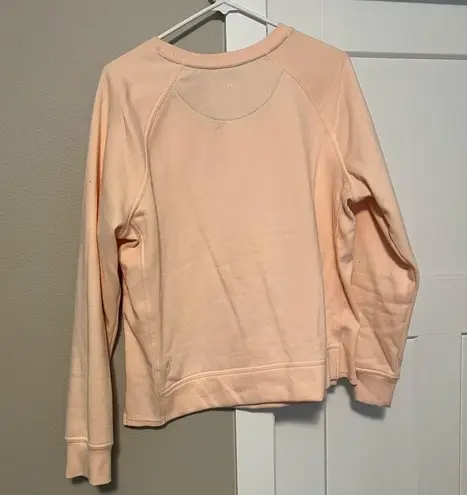 C9 by Champion Peach Long Sleeve Relaxed Sweatshirt Pink Size L