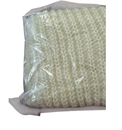 VTG Avon Off White Winter Knit Hat Colorful Coordinates 1983 Snow Holiday Skiing