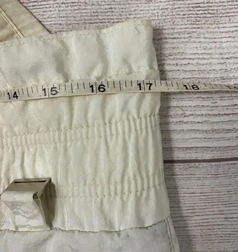 Slalom vintage new with tags women 12 DuPont supplex w/zeppel rain repeller white ski pants vintage