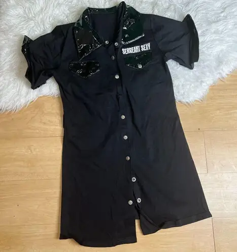 Leg Avenue Sexy sergeant costume dress halloween size M/L