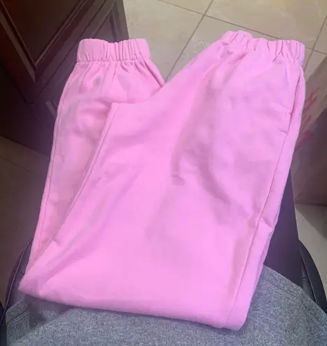 Brandy Melville Pink Rosa Sweatpants 43 New With Tags From Laura