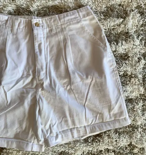 Northern Reflections Vintage White High Waisted Denim Mom Shorts Jean Shorts