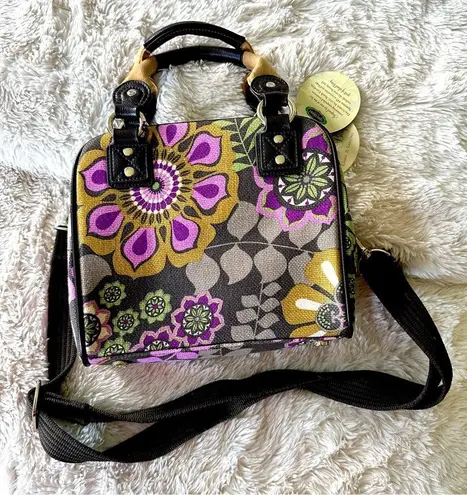 Spartina 449 ❣️HP❣️ Daufuskie Island Hobo Shoulder Bag Linen And Leather