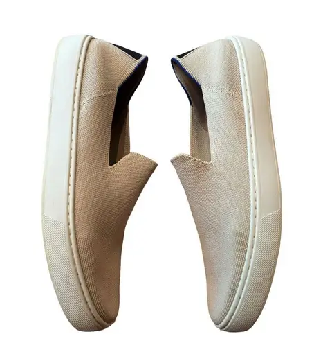 Rothy's Women's The Original Slip On Sneaker Comfort Casual Shoes Size 9.5 Cream