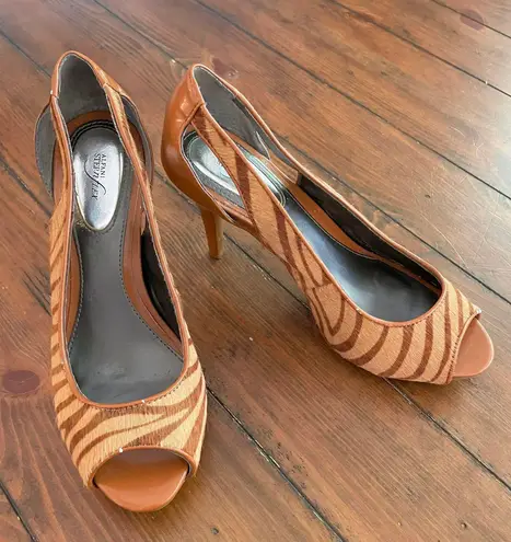 Alfani Step n Flex Giraffe Printed Heels