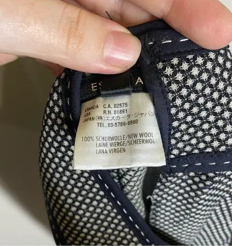 NWOT Escada 100% Wool Pant Size 40 or US 10 Blue