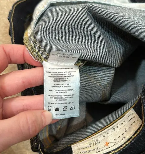 Imogene and Willie Imogene Slim Dark Wash Indigo Blue Women Jeans Size 26R