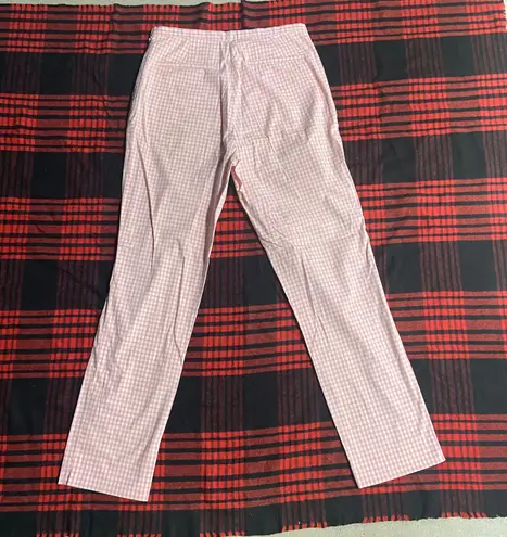 Ralph Lauren Sport Size 2 Pink Checkered Gingham Pant