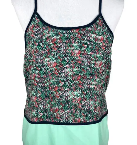 RD Style Racerback Dress Blue Green Size Large