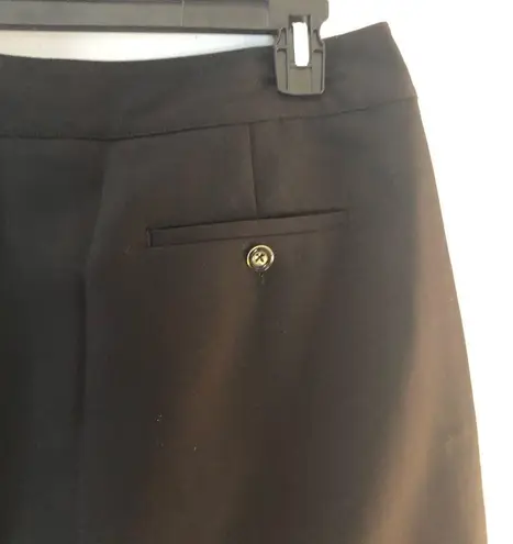 ep pro  Skort Black w/ Front Buckle Detail & Side Zipper Sz 8 EUC Golf Tennis