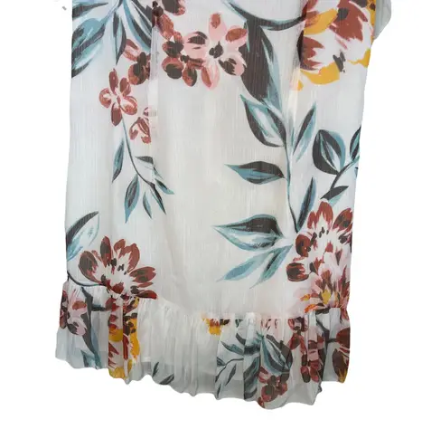 Tularosa White Dahlia Floral Dress